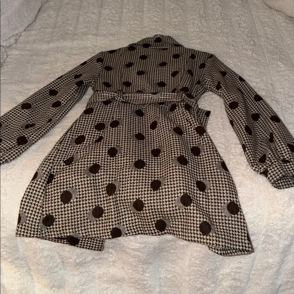 Final Touch Houndstooth and Polka Dot Coat - Picture 4 of 5